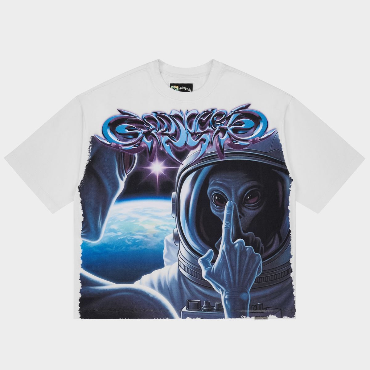 Godspeed Alien T-Shirt - Oversized