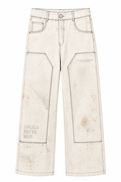 Almost Someday Spade Pants – Vintage Distressed Cream