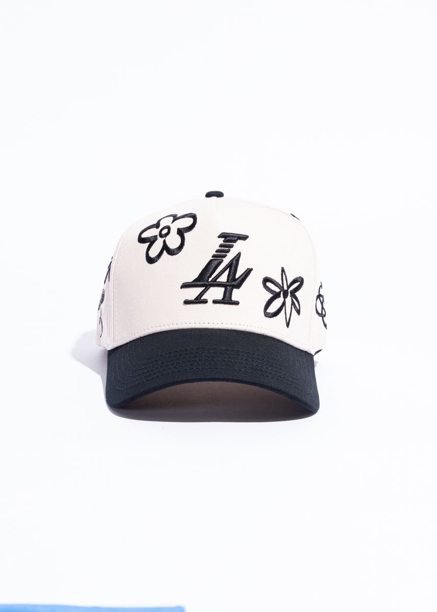 Reference Paradise LA Drawn Flowers Snapback