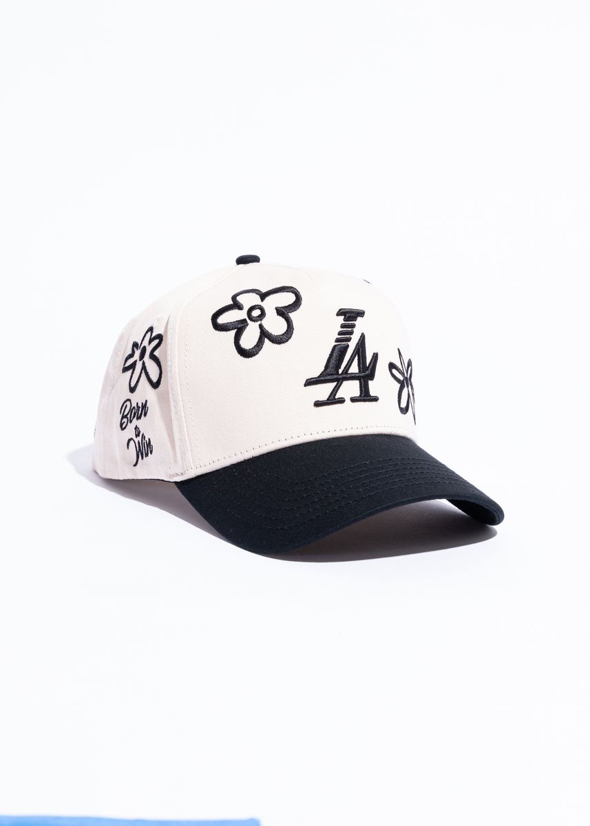 Reference Paradise LA Drawn Flowers Snapback