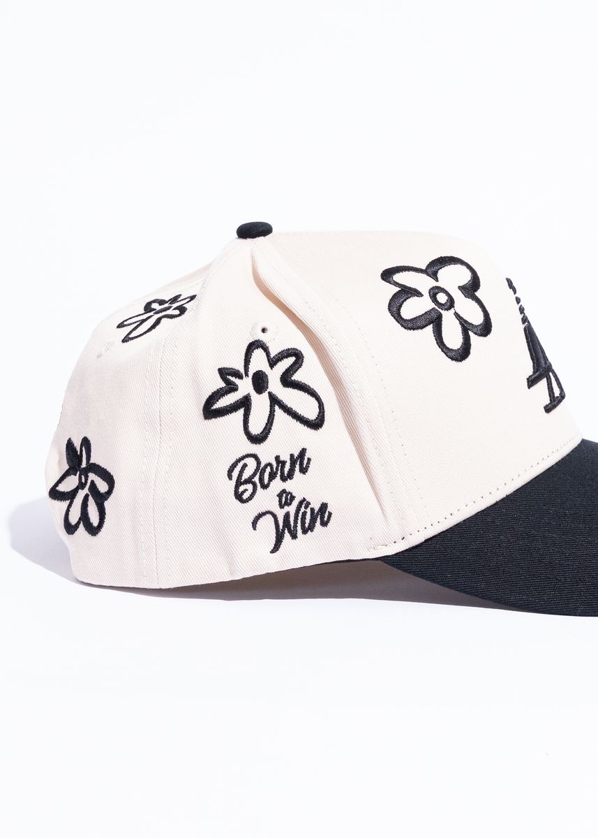 Reference Paradise LA Drawn Flowers Snapback