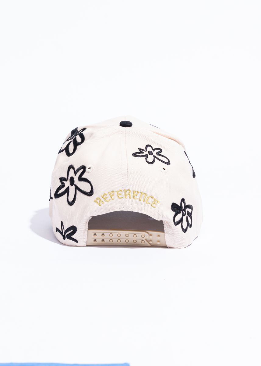 Reference Paradise LA Drawn Flowers Snapback