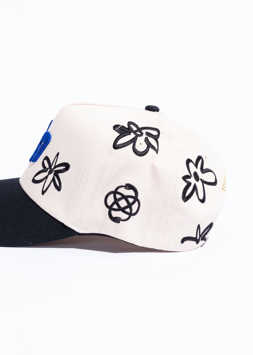 Reference Paradise LA Drawn Flowers Snapback