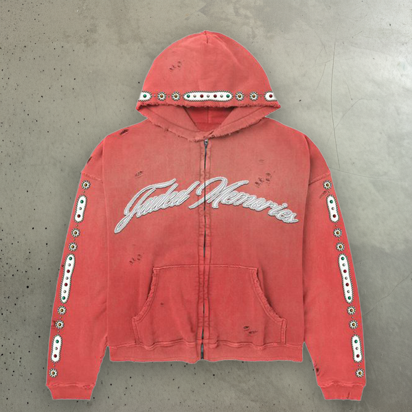 Pl1031 | Archive Zip Hoodie