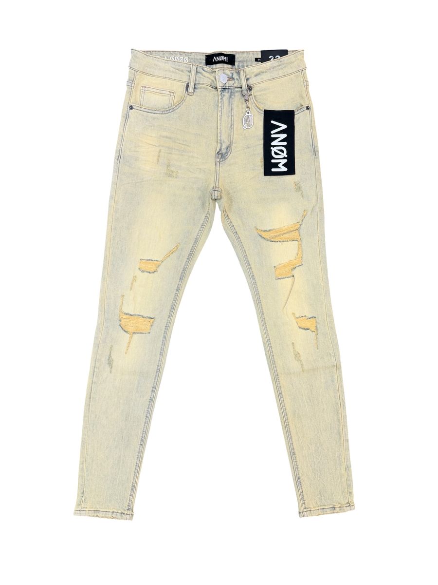 ANOM DENIM "Nevada" Jeans – Light Vintage