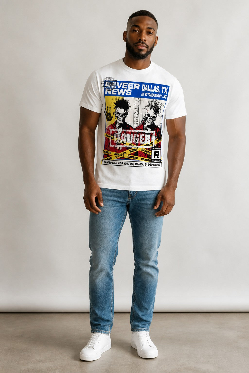 Reveer - WANTED Graphic T-Shirt