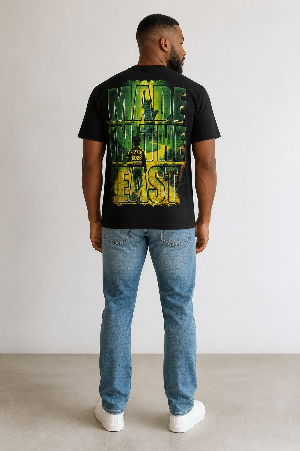 Reveer - Brick Road Graphic T-Shirt – Black