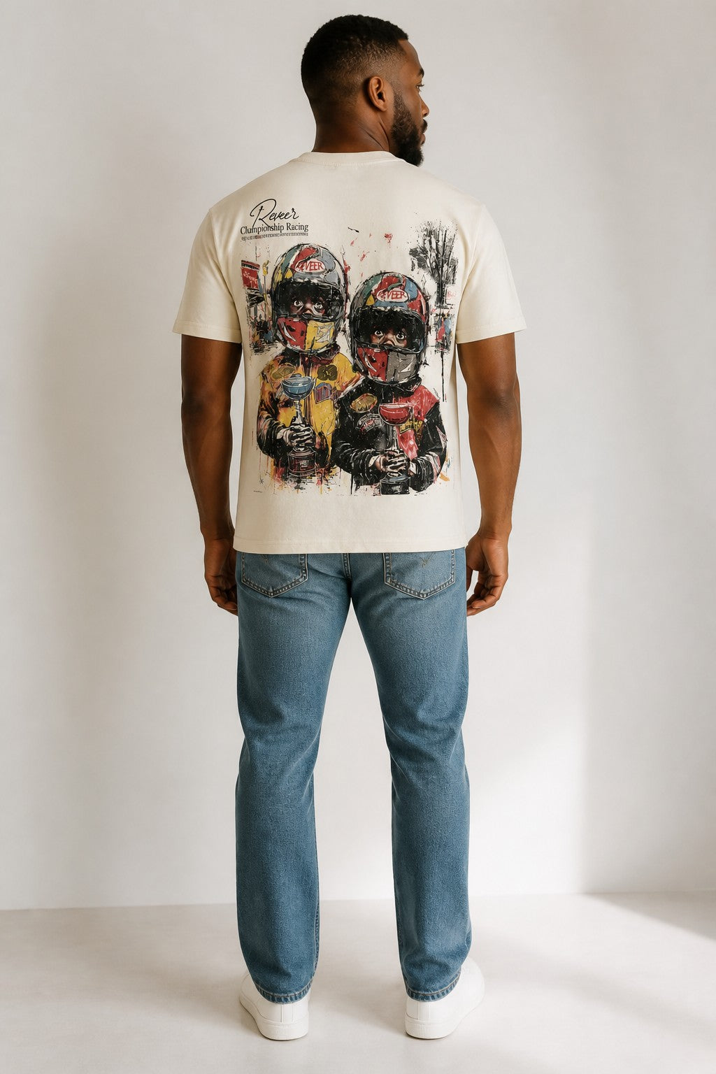 Reveer Trophy Kids T-Shirt - Graphic Cream