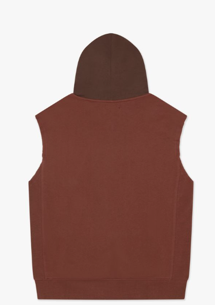 Silnt Chptrs Rocky Sleeveless Hoodie - Raw-Cut