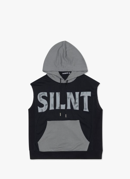 Silnt Chptrs Rocky Sleeveless Hoodie - Raw-Cut