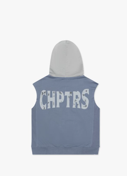 Silnt Chptrs Rocky Sleeveless Hoodie - Raw-Cut
