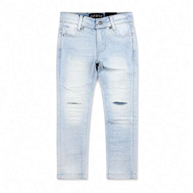 Noble Distressed Kids Jeans - Slim Fit Iceblue