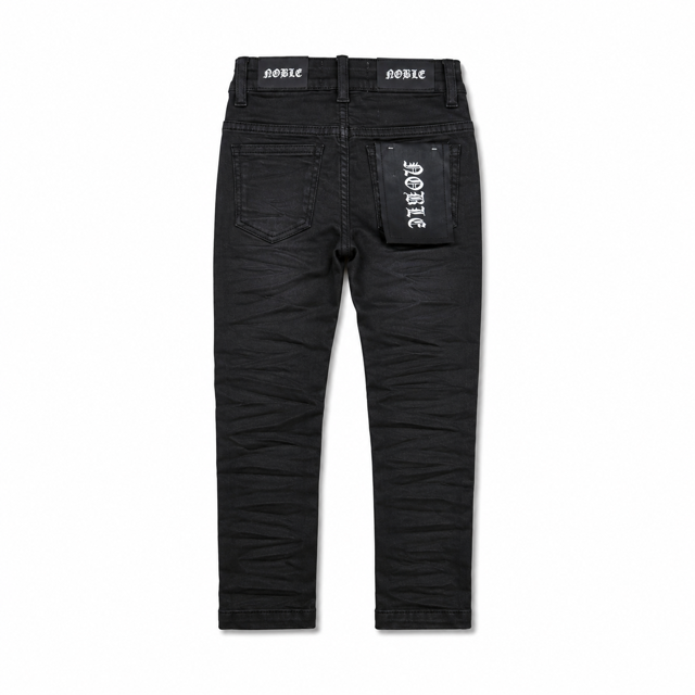 Noble Pocket Kids Jeans - Slim Fit Blkwax