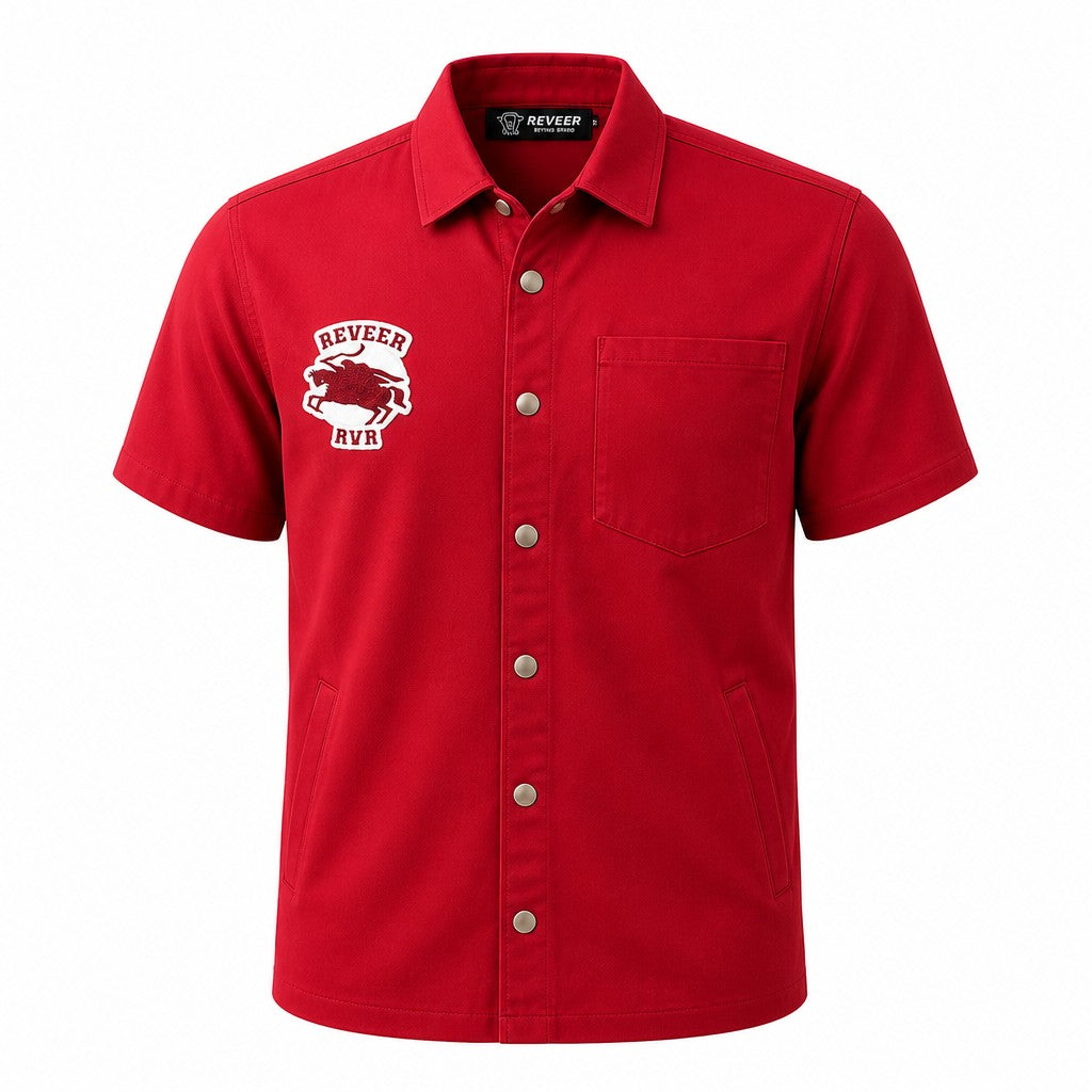 Reveer - GHOST RIDER Button-Down Shirt