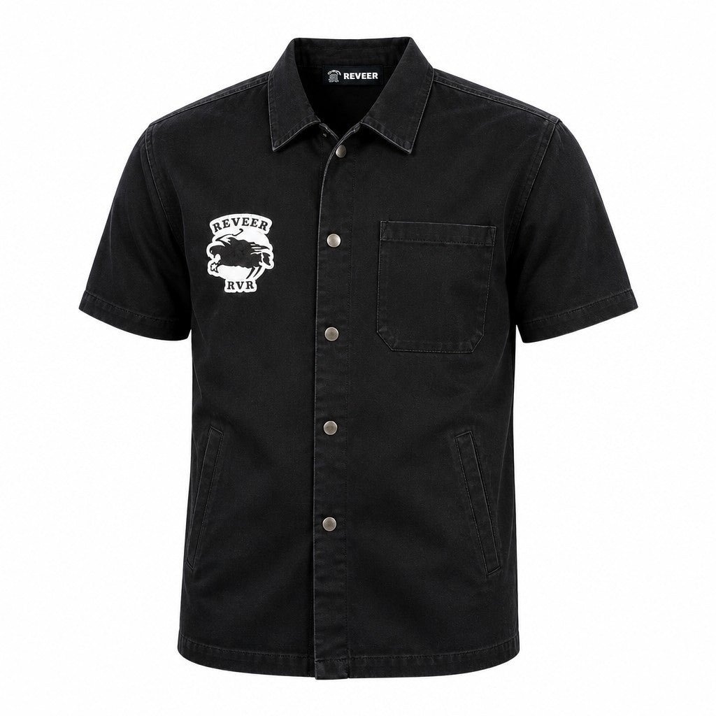 Reveer - GHOST RIDER Button-Down Shirt