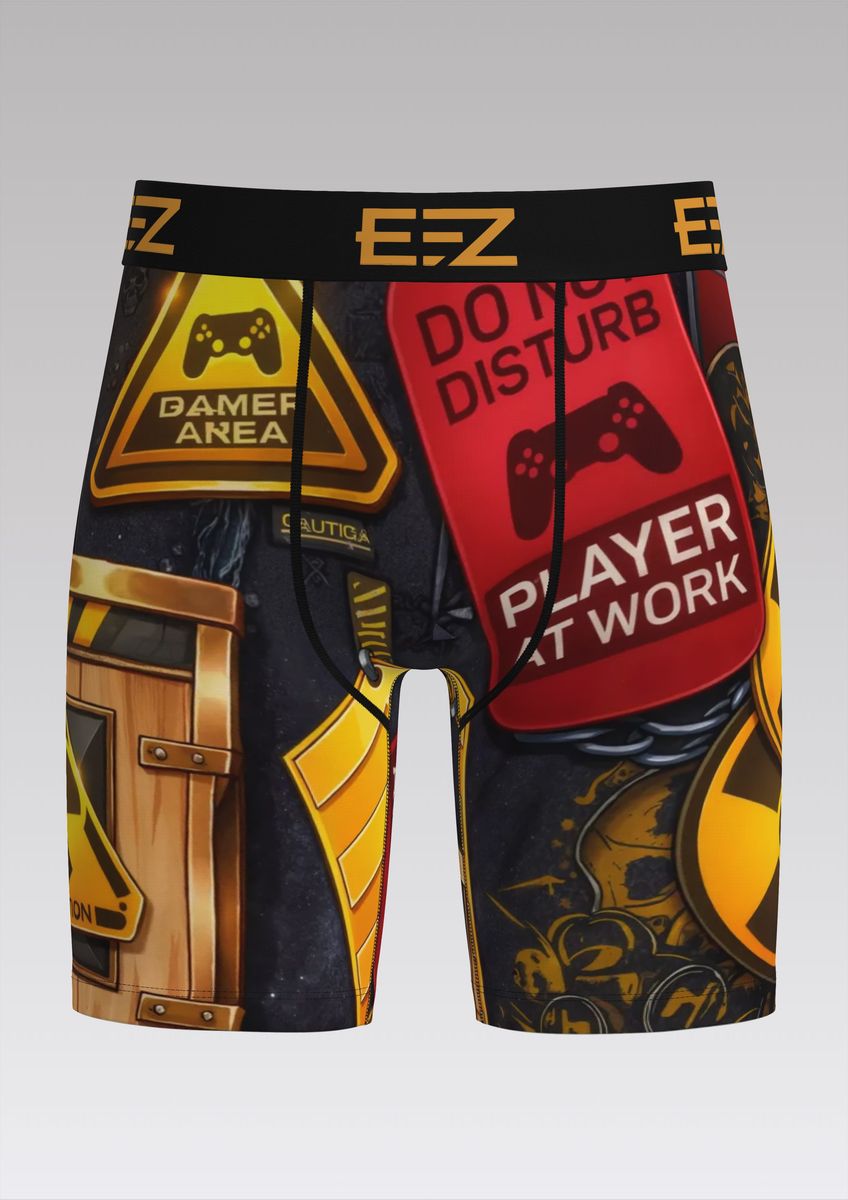 Ez-Wear Disturbance Boxer Briefs - Graphic