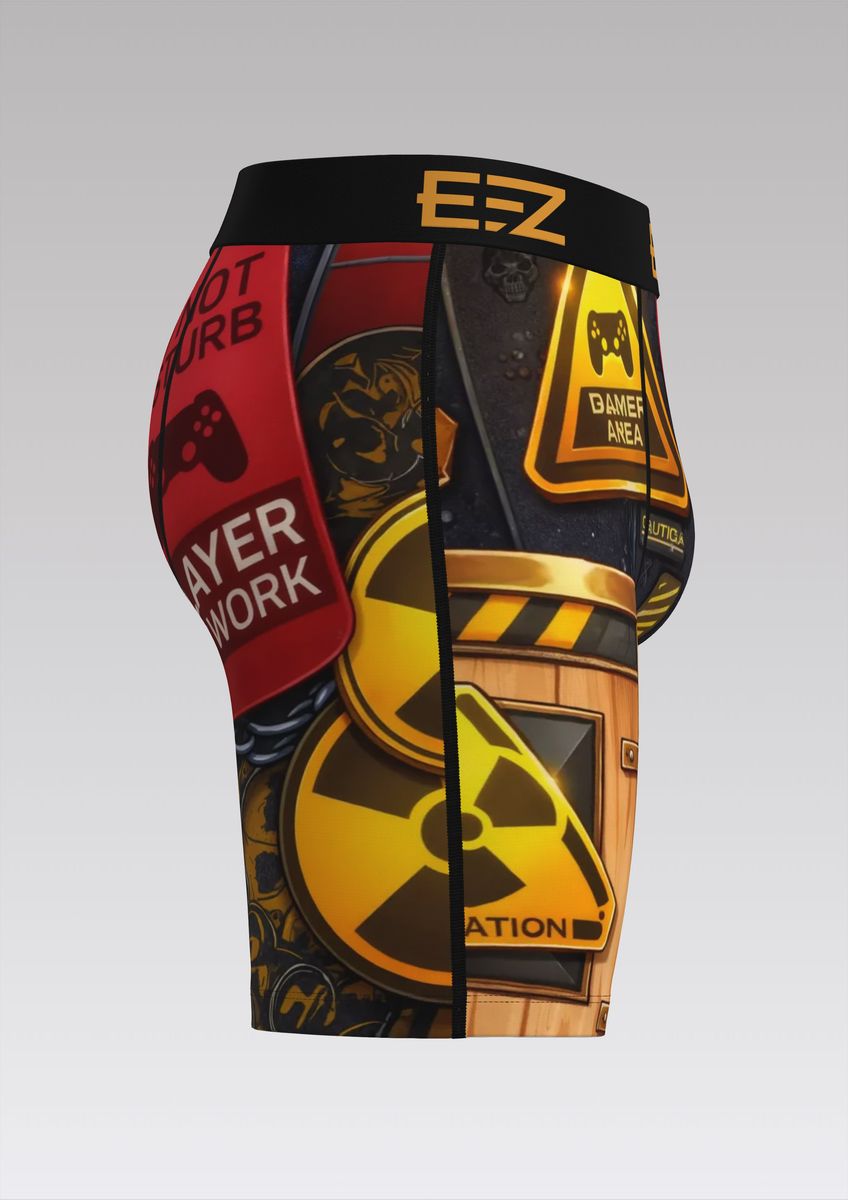Ez-Wear Disturbance Boxer Briefs - Graphic