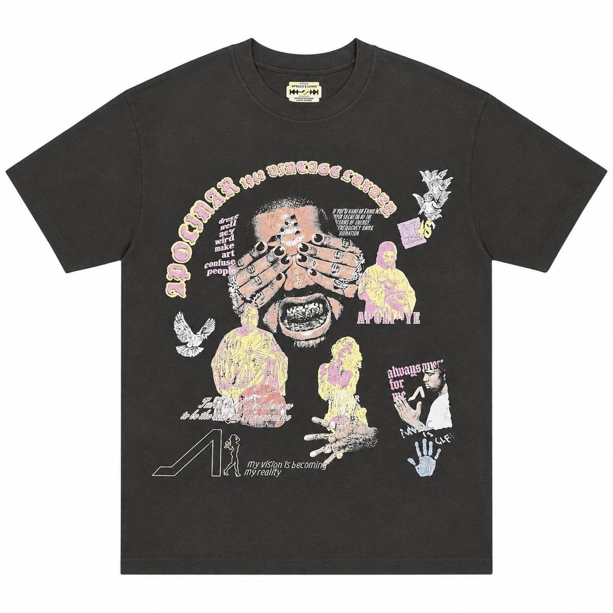 Apolinar Statement T-Shirt - Graphic Black