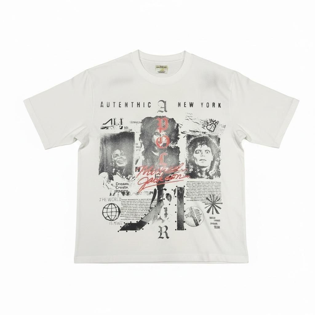 Apolinar Micheal Tee - Graphic White