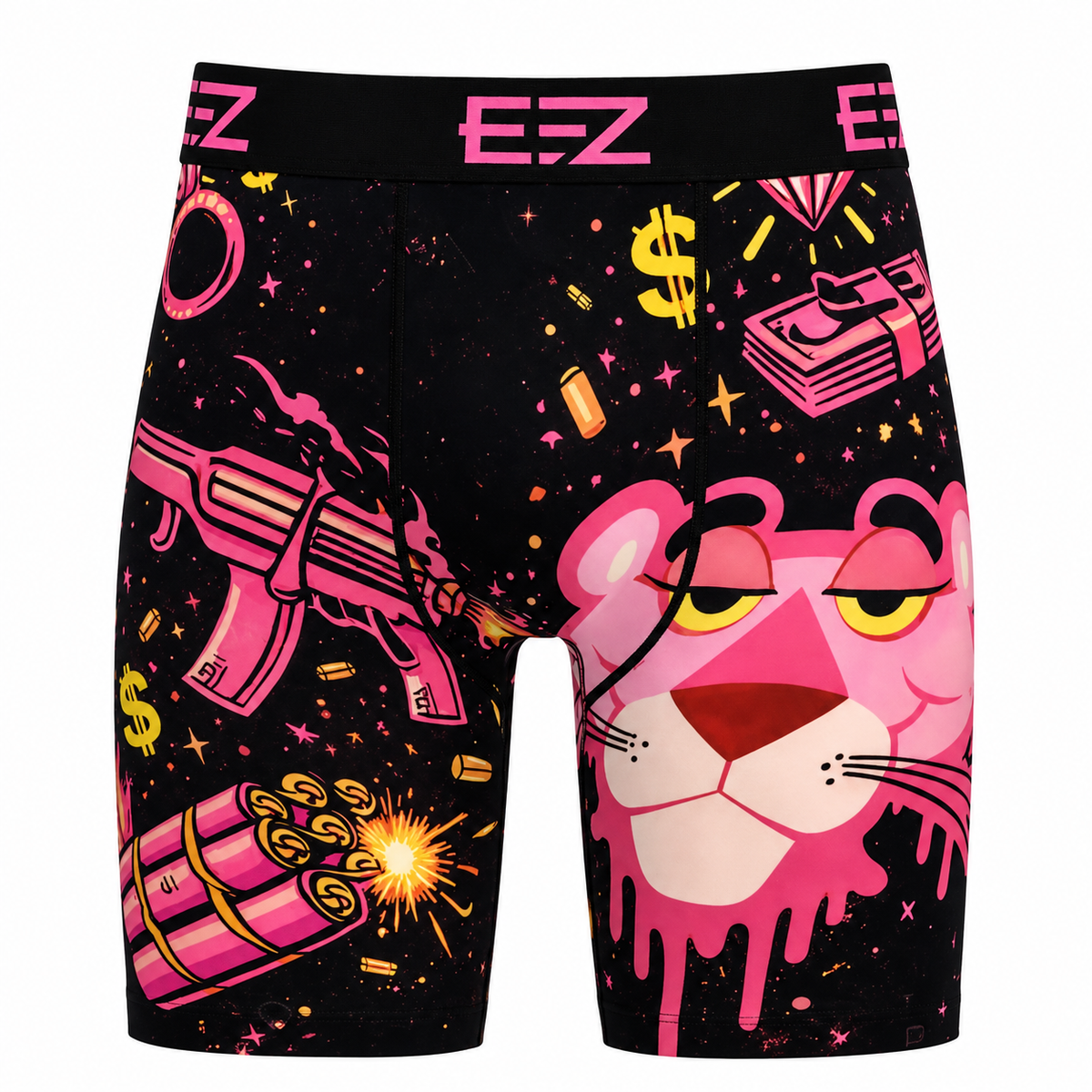 Ez-Wear Panther Boxer Briefs - Graphic