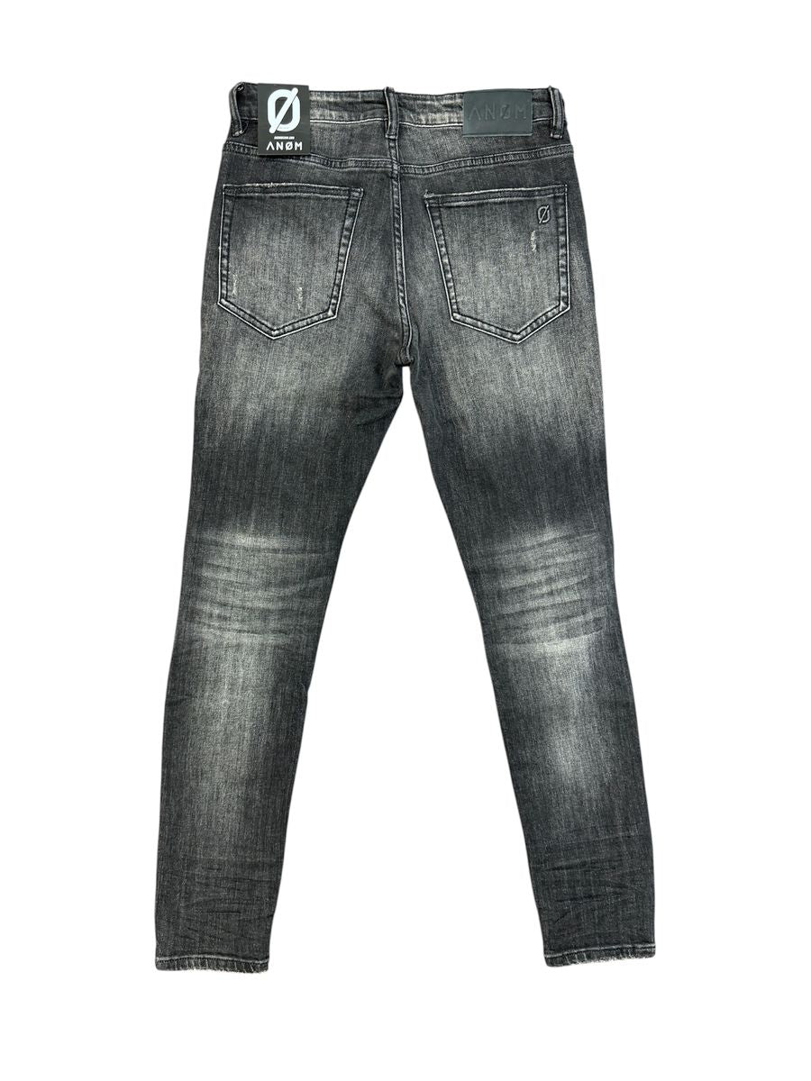 ANOM DENIM Premier Skinny Jeans – Black Wash