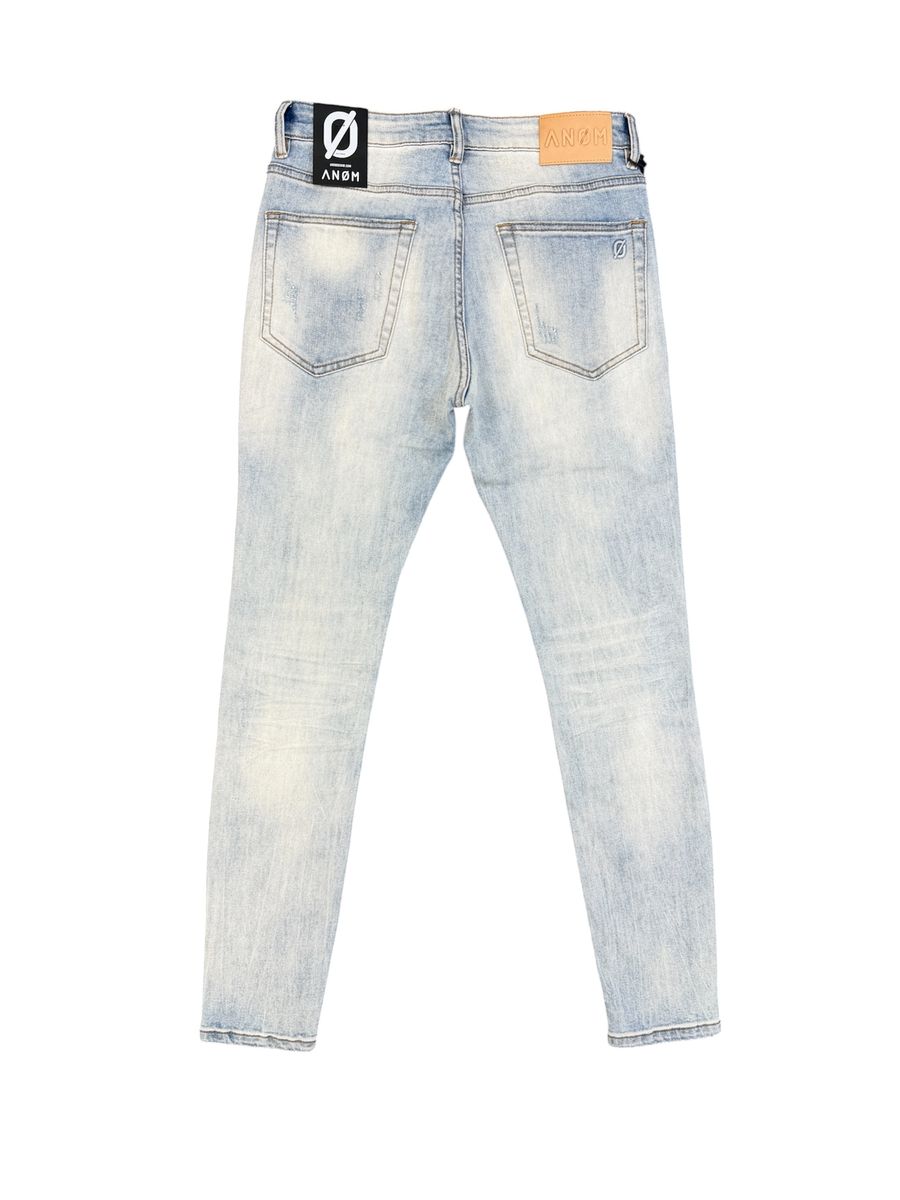ANOM DENIM Subzero Skinny Jeans – Light Blue
