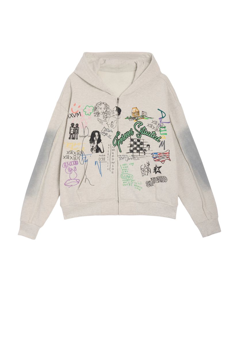 Forever Situate “Situated” All-Over Print Hoodie