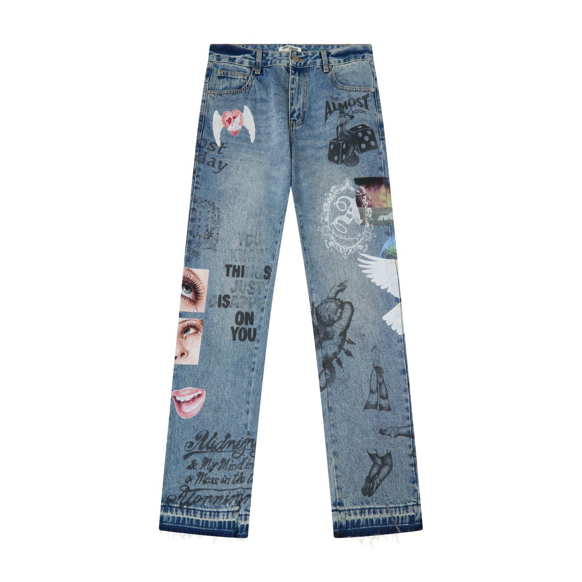 Almost Someday Gallery Denim Pant