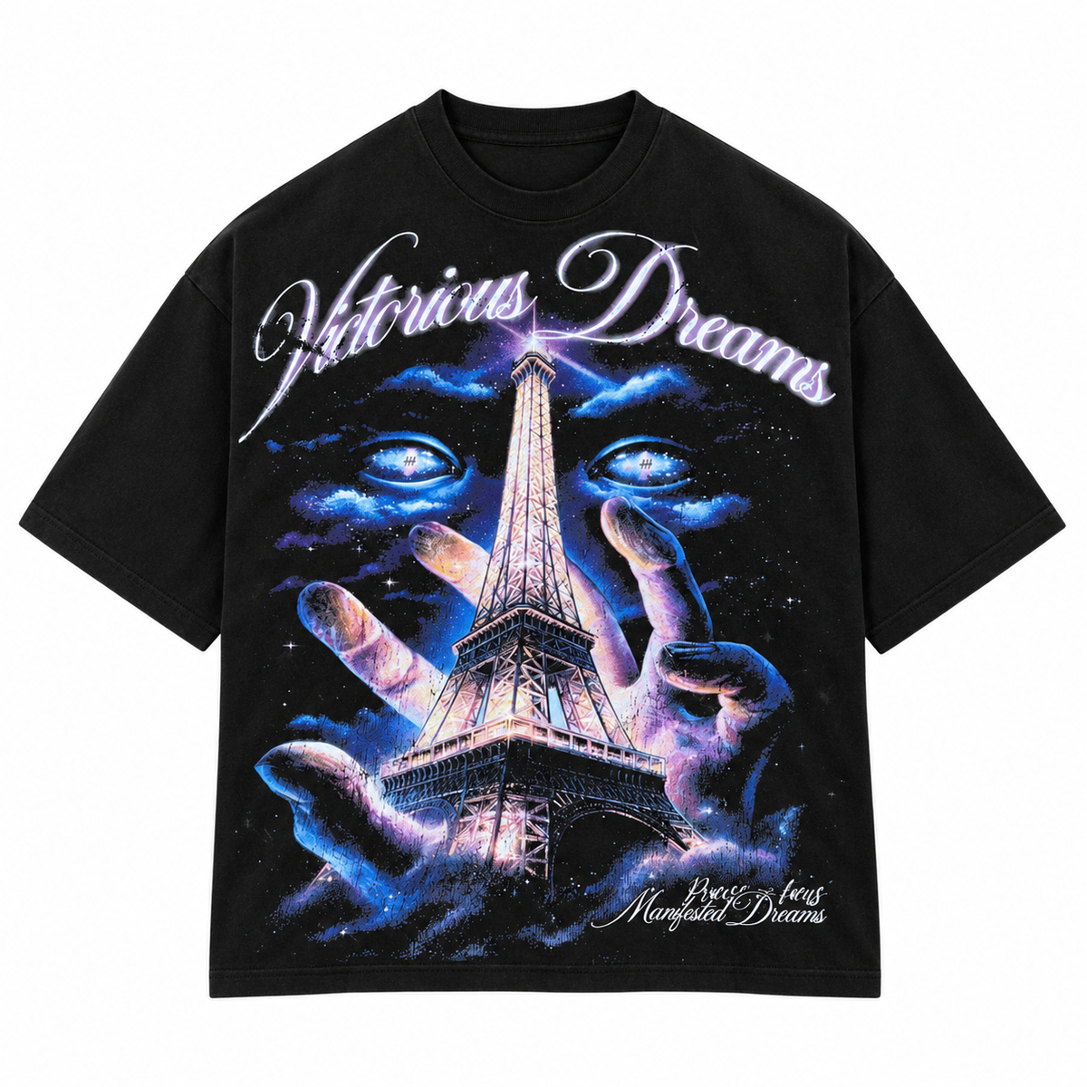 Vtilted “Paris” Tee – Black