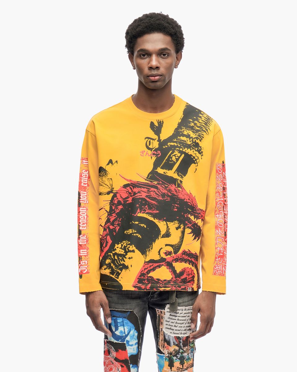 Revenge Yellow Crewneck