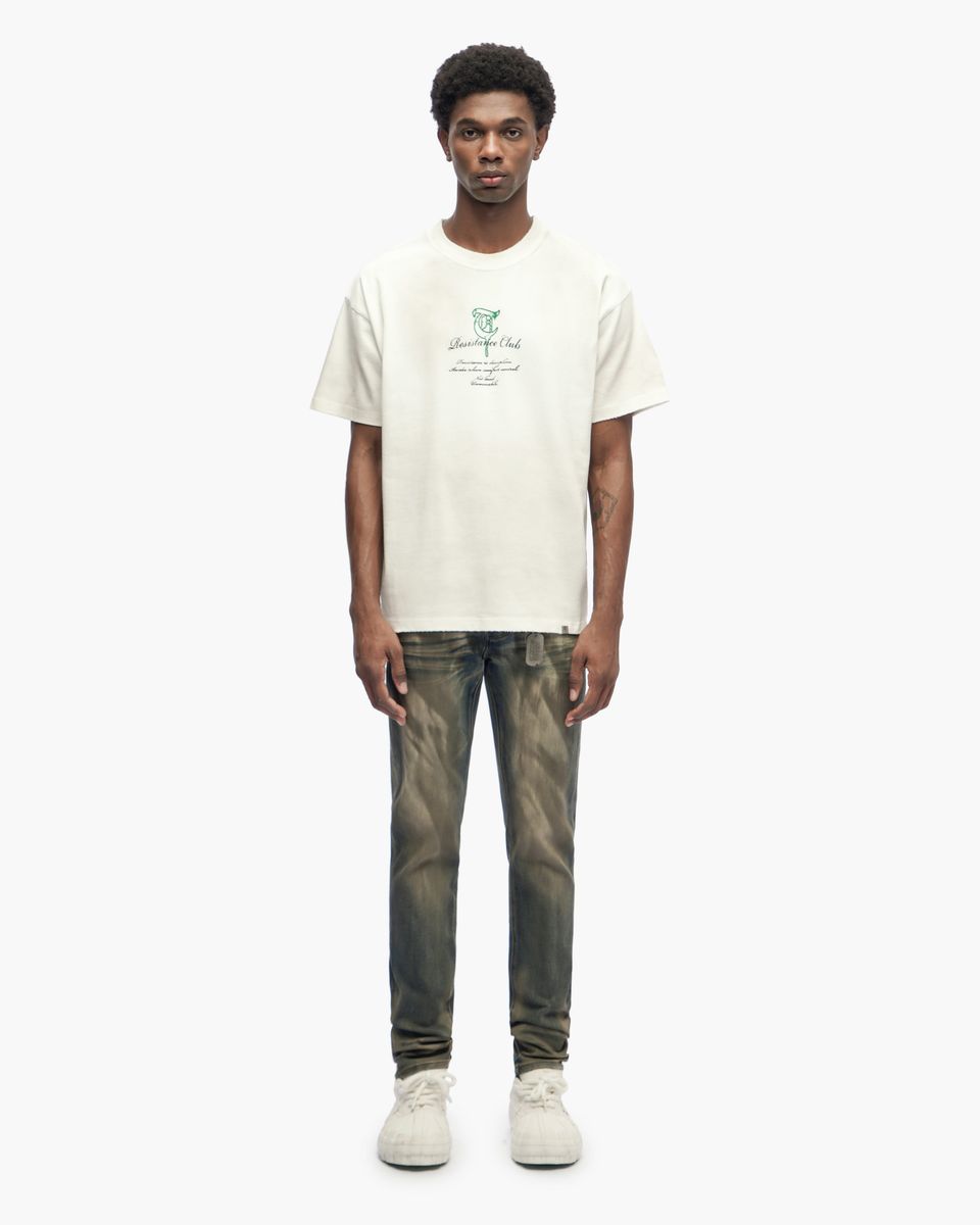 Resistance Club White Tee