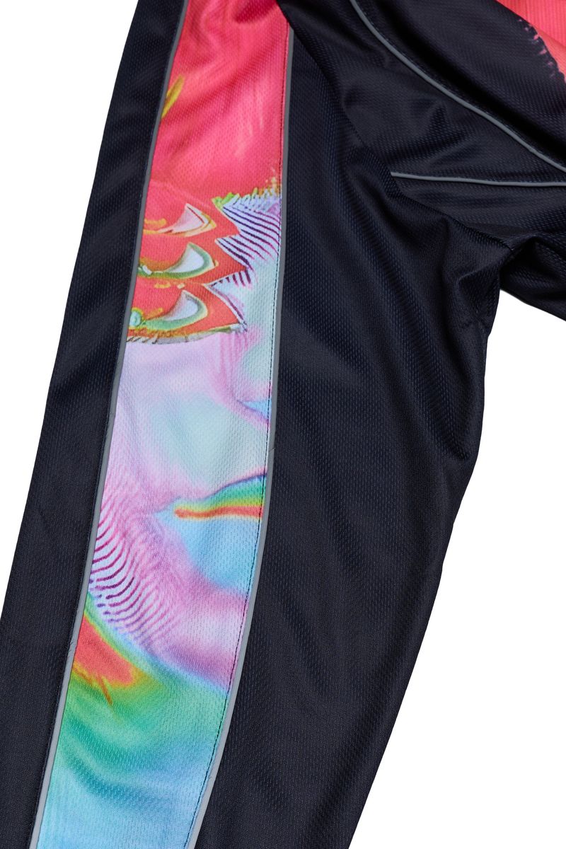 Sanity Y2K Graphic Long-Sleeve Jersey – Black/Pink