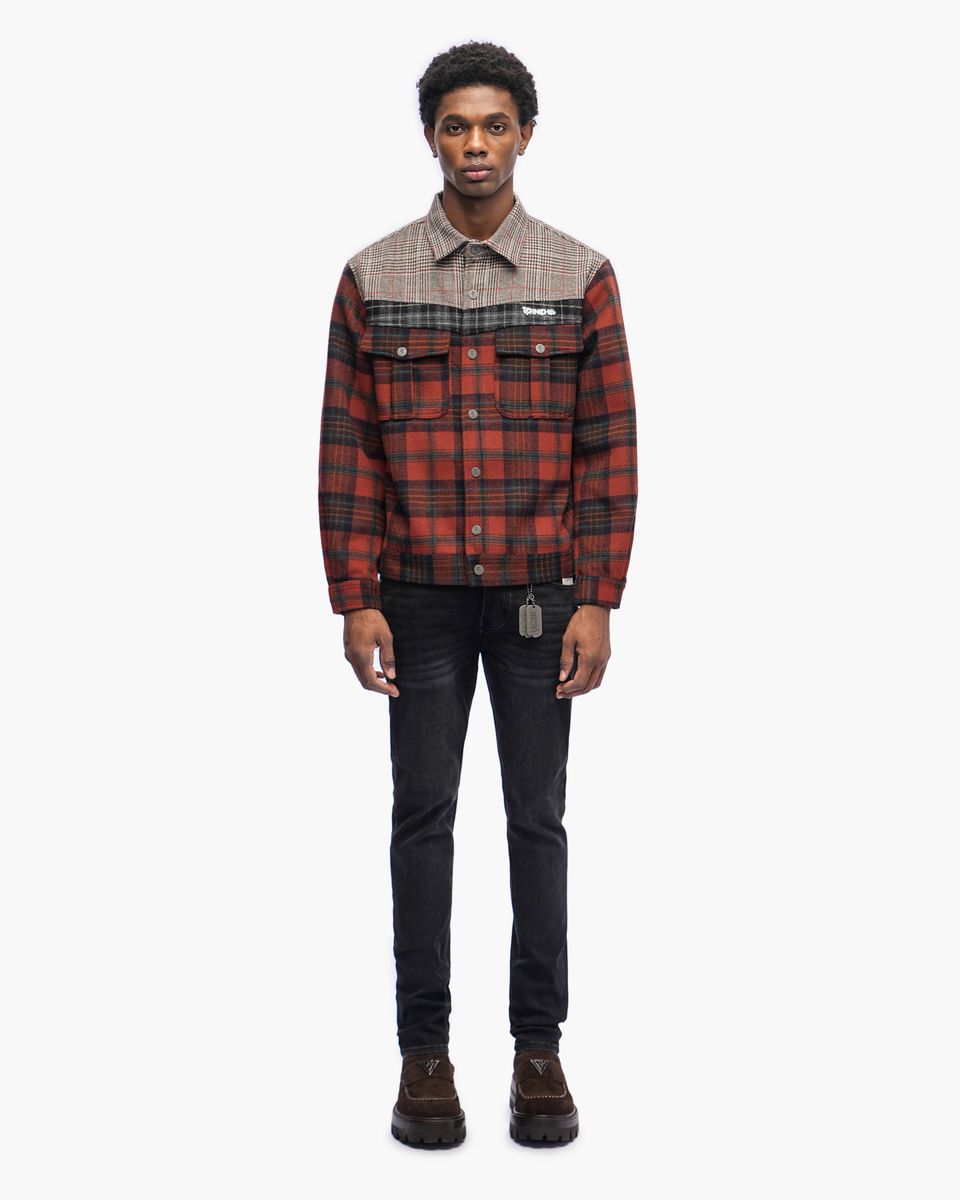 Heritage Orange Button Down