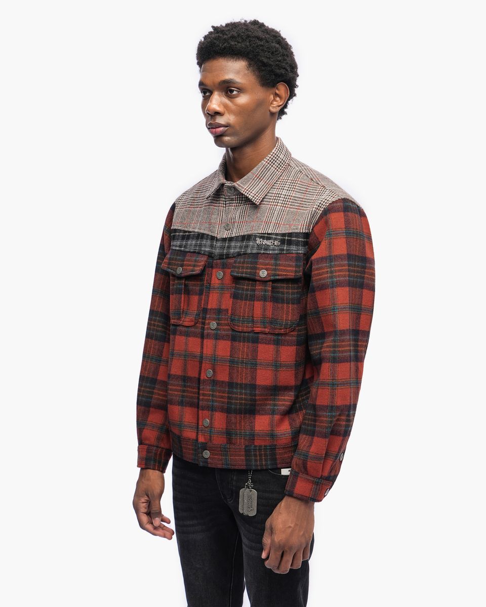Heritage Orange Button Down