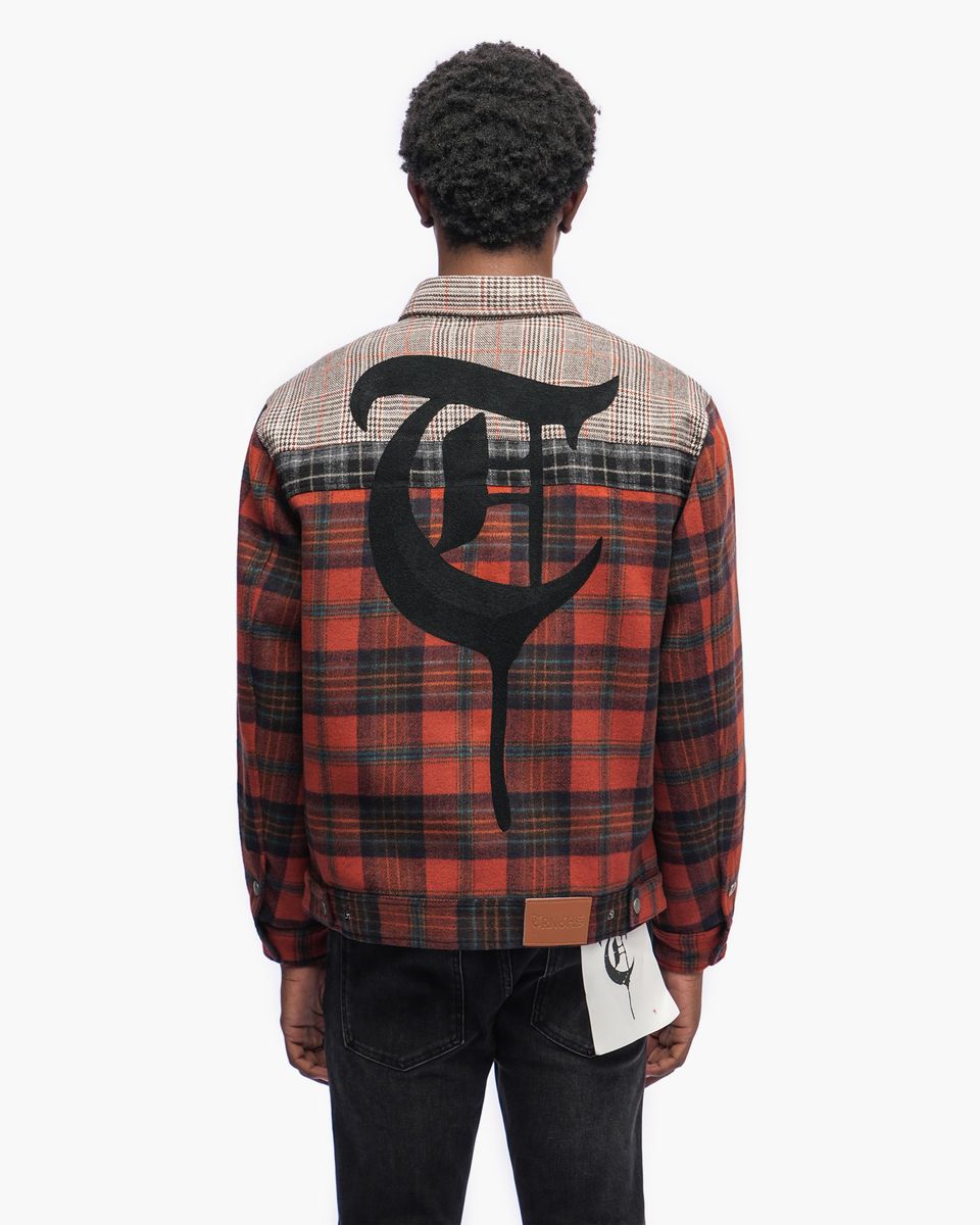 Heritage Orange Button Down