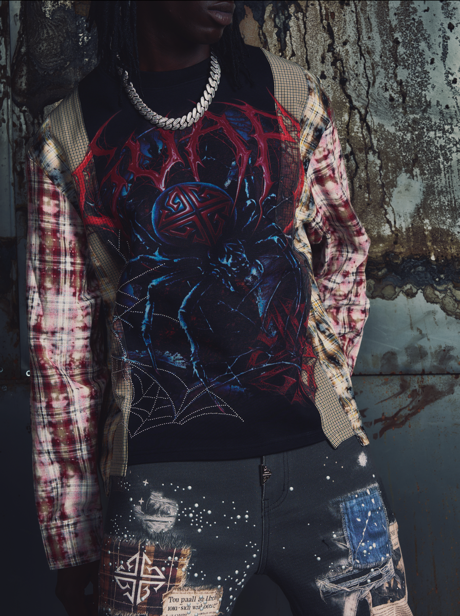 Guapi - Widow Web Layered Tee