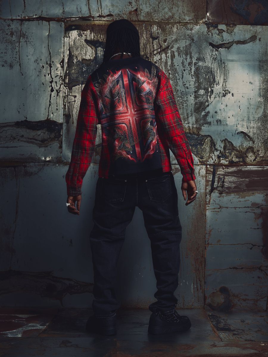 Guapi -  Blood Eagle Flannel Tee