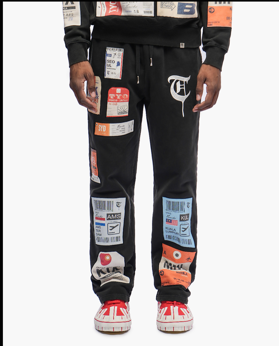 Airmail Black Pants