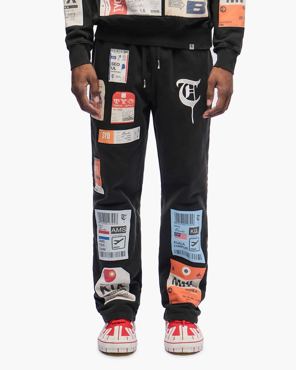 Airmail Black Pants