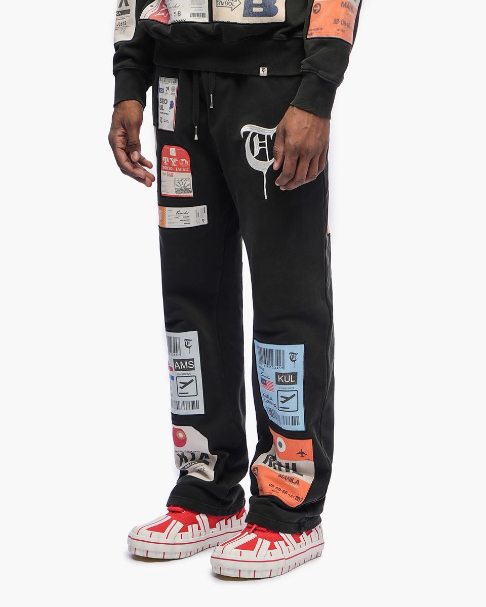 Airmail Black Pants