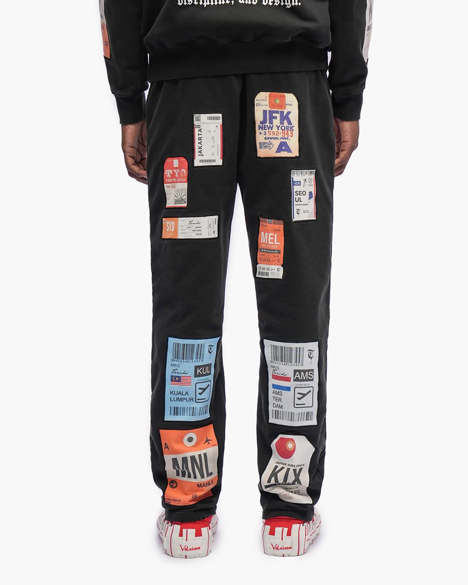 Airmail Black Pants