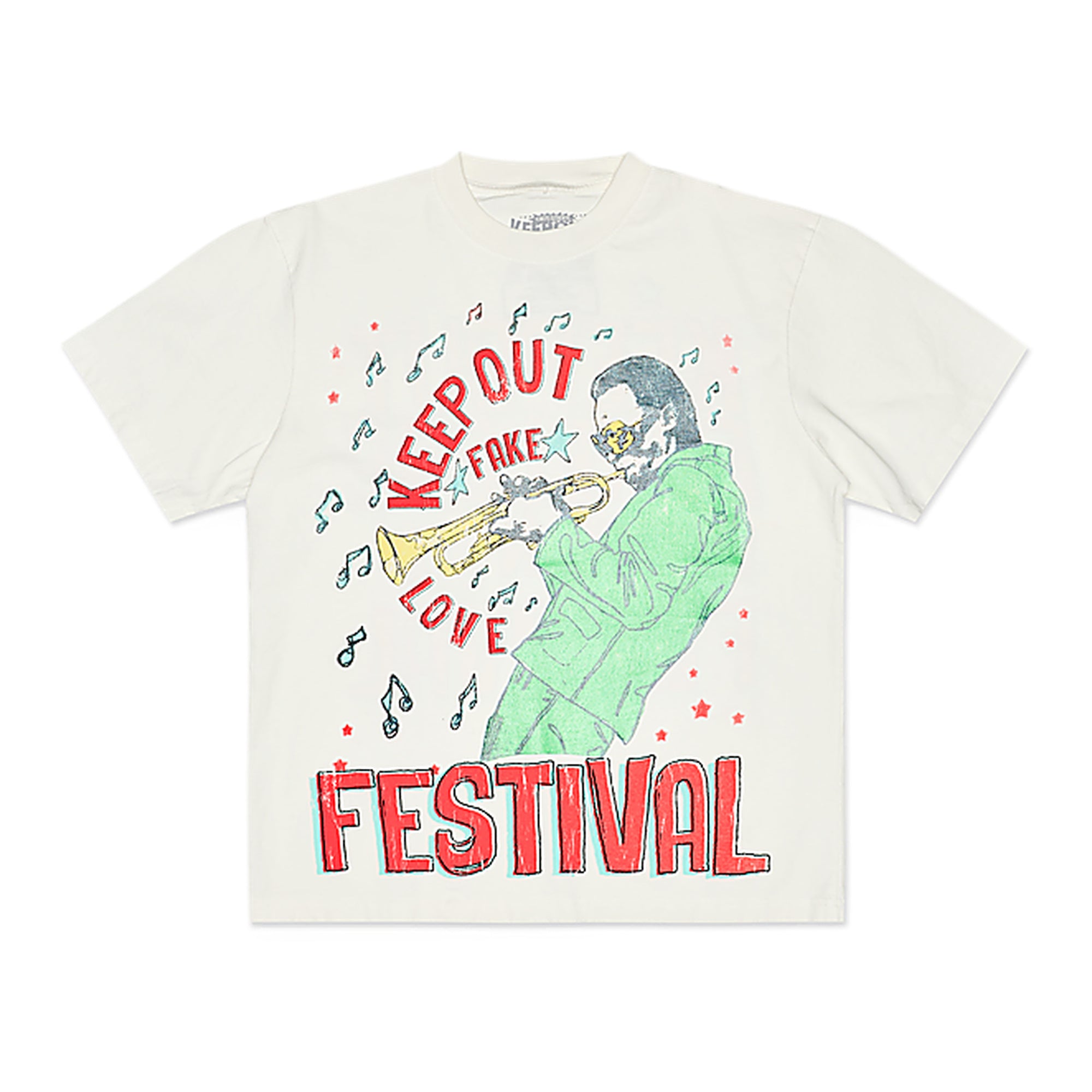Kofl Peace Tee - Distressed Graphic