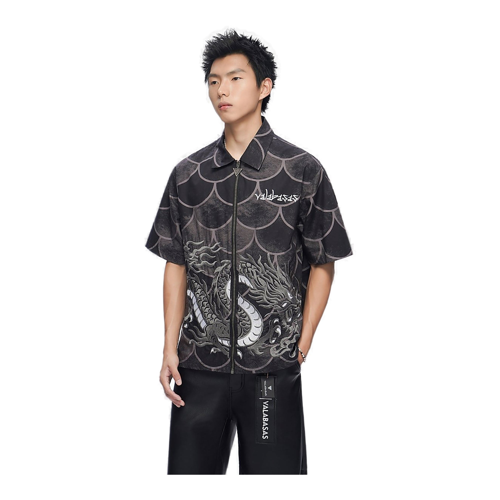 Valabasas Dragon Shirt - Zip-Up