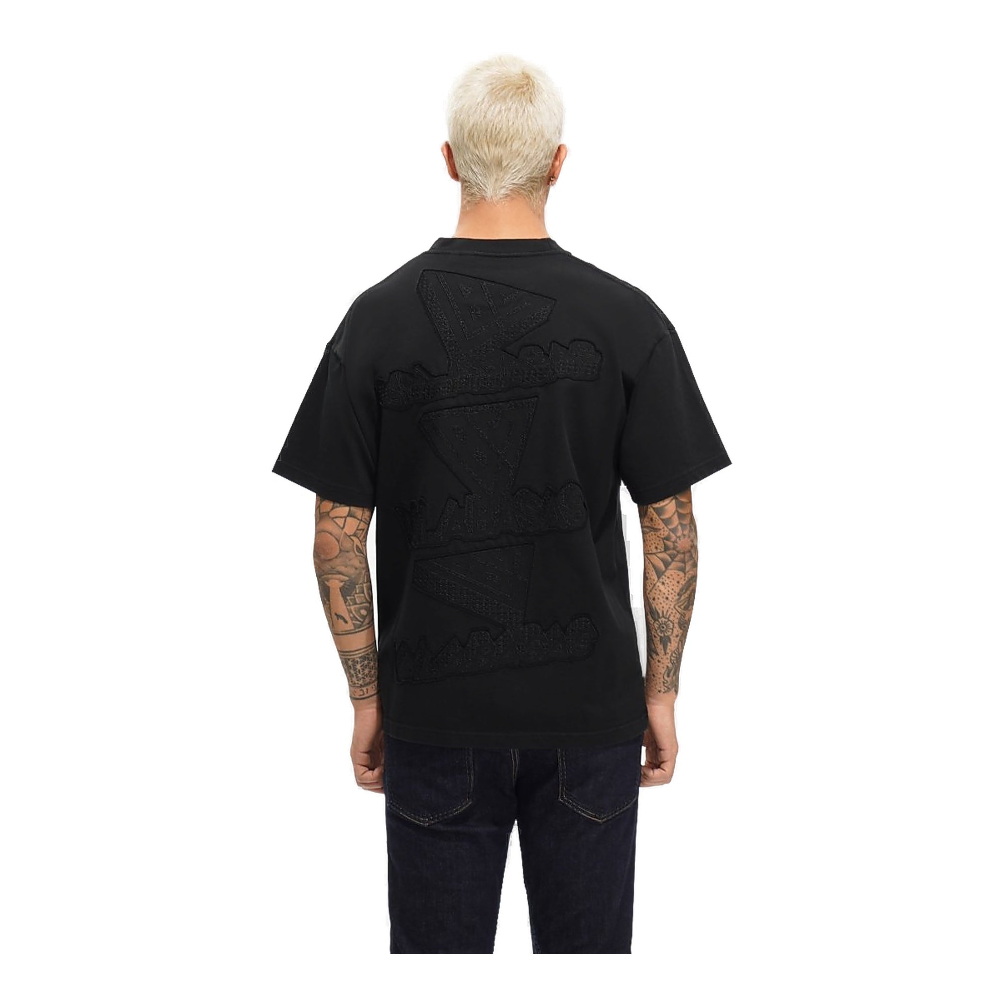 Valabasas Vala Black Tee Men's T-Shirt - Solid Black