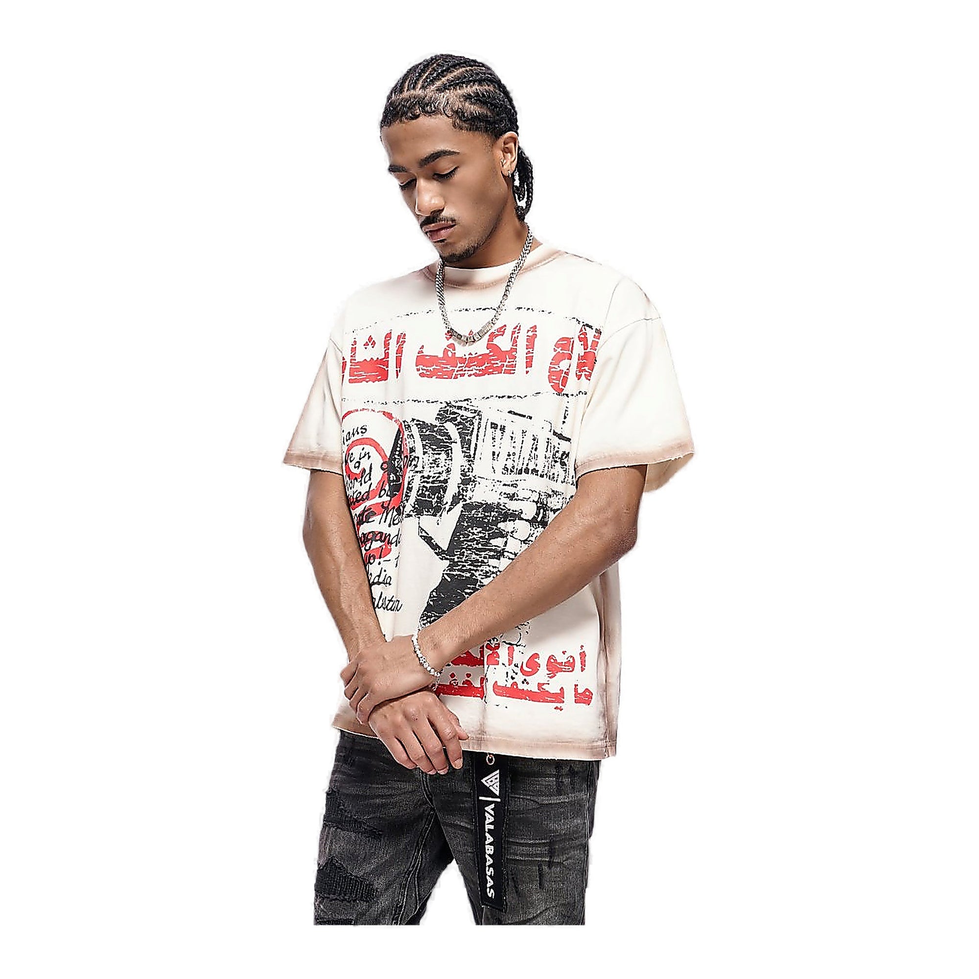 Valabasas Weapons T-Shirt - Graphic Cream