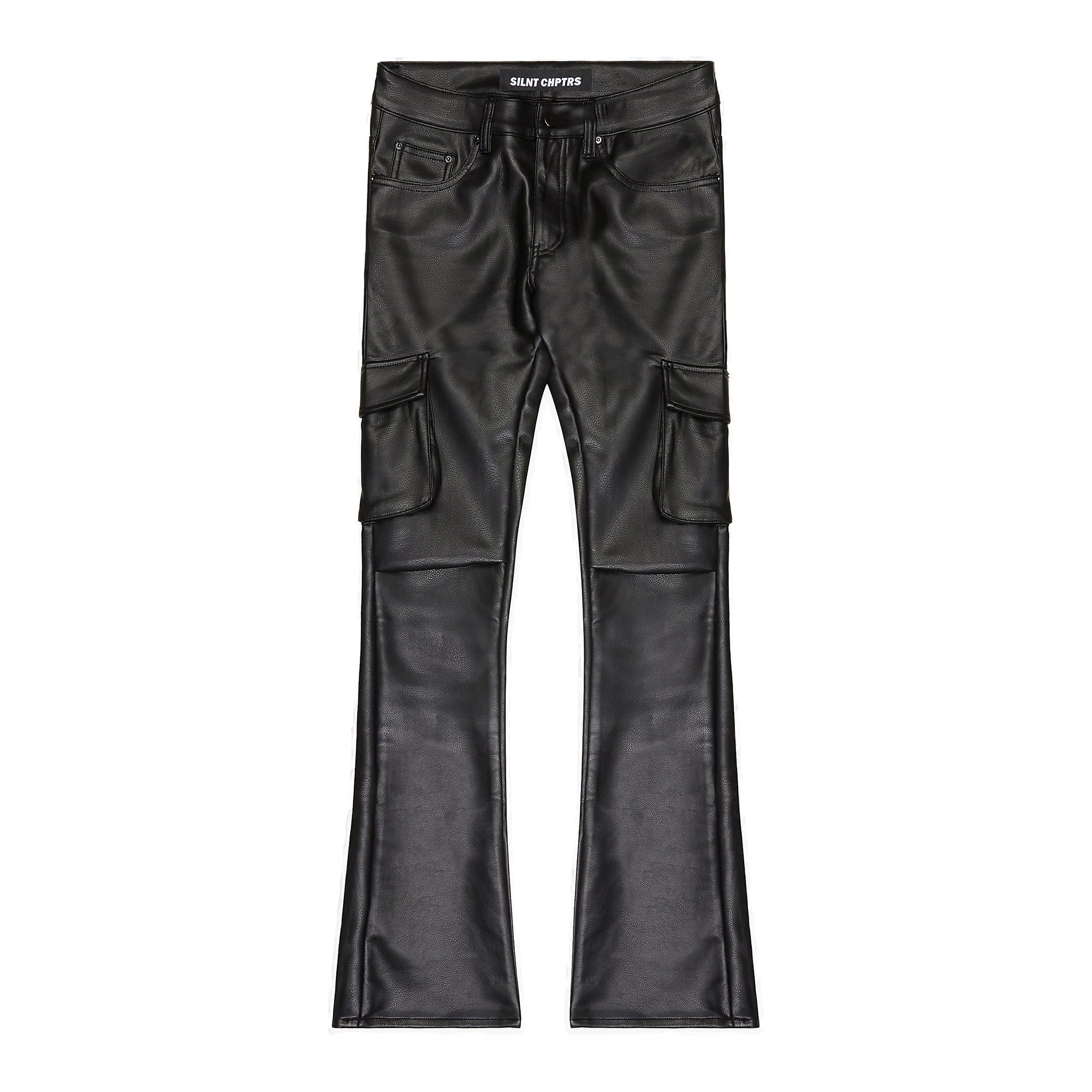 Silnt Chptrs Nightrider Cargo Pants - Stacked Black