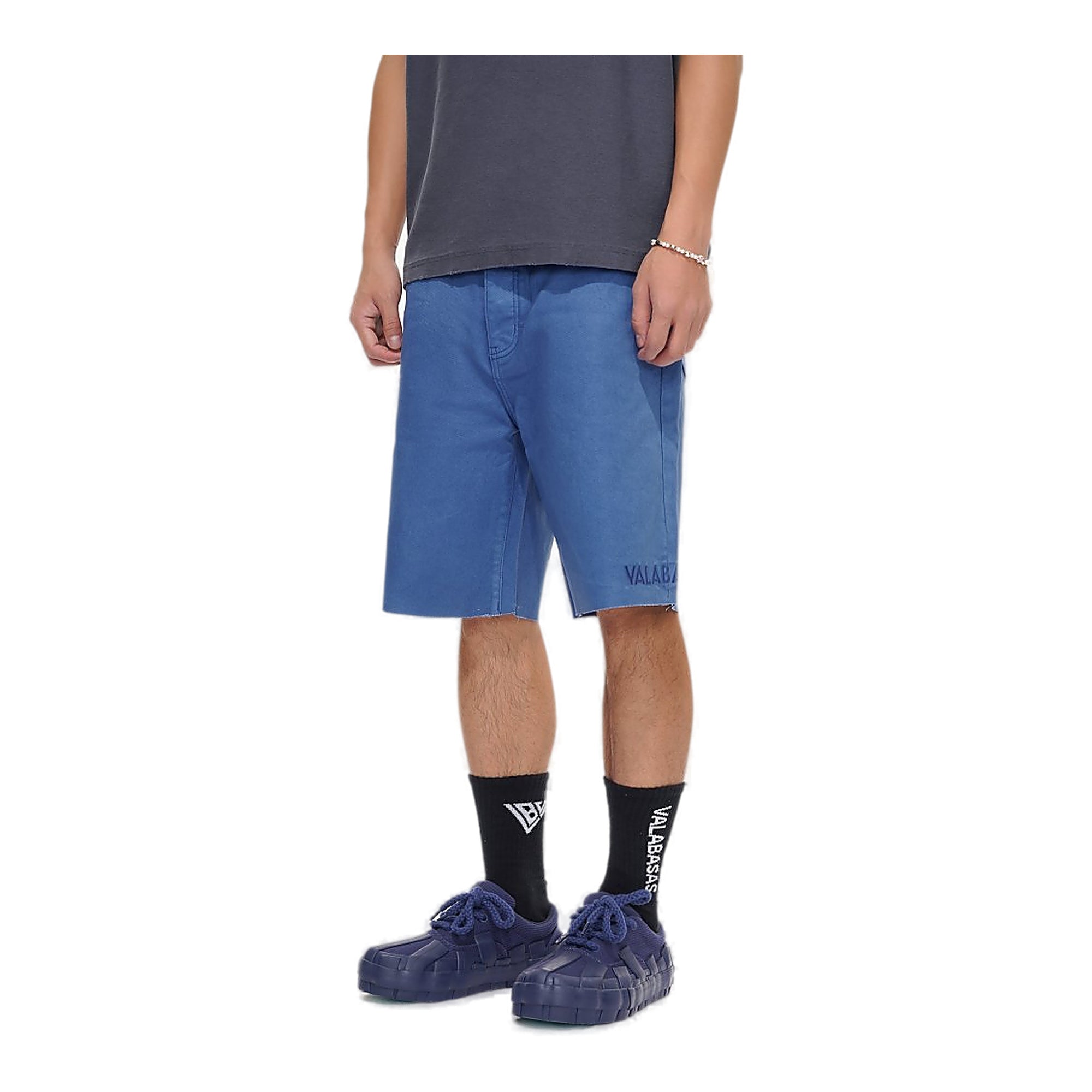 Valabasas Waxed Shorts - Raw Hem