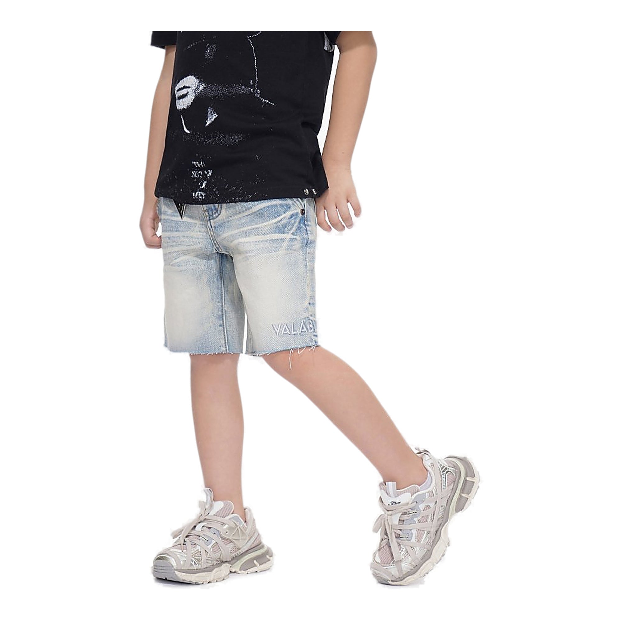 Valabasas Raw Youth Shorts - Raw Hem