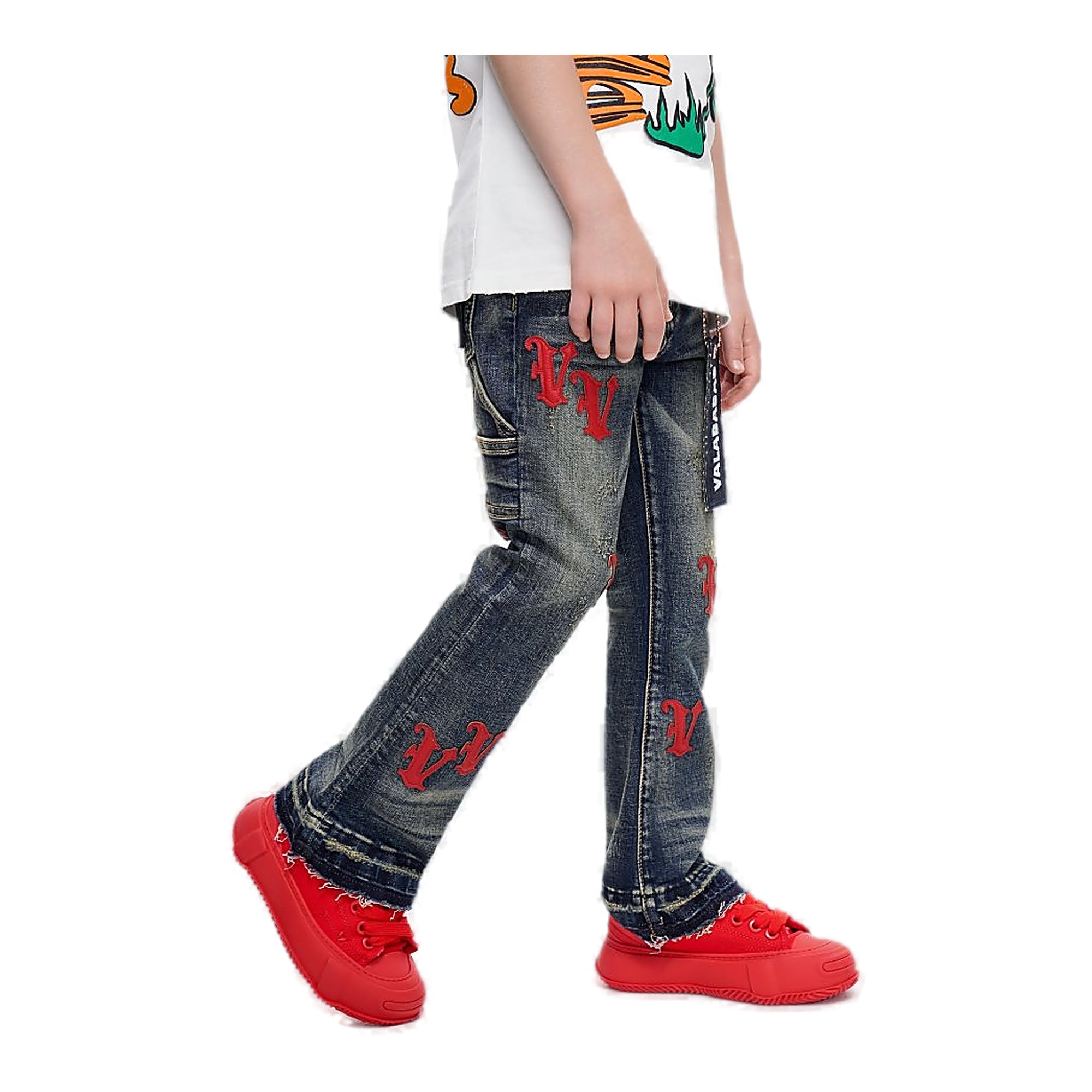 Valabasas V-Minimal Youth Jeans - Embroidered