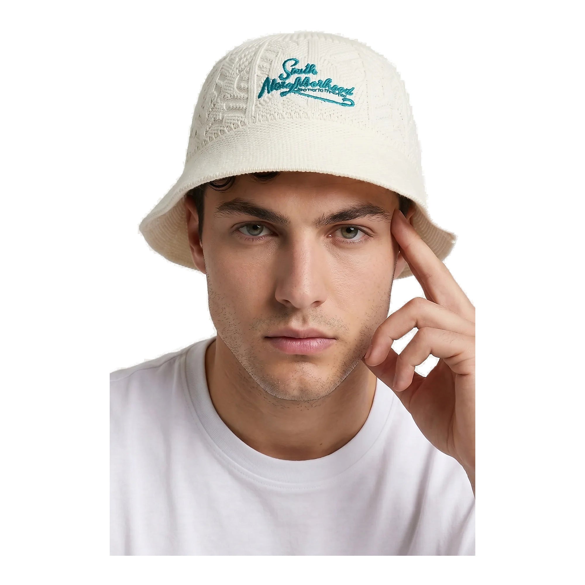 "Tiki" Bucket Hat Cream